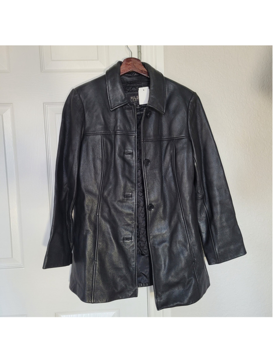 Wilson Other - Wilson's leather black jacket Thinsulate Liner - Men’s Medium 4 buttons